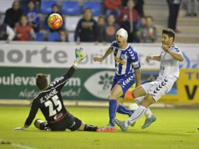 Gaizka Toquero, en el partido del fin de semana pasado | Autor: Paulino Oribe / AS