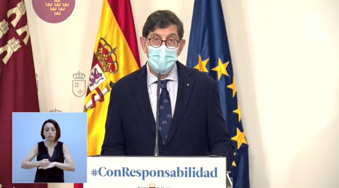 Manuel Villegas, consejero de Salud de la Región de Murcia