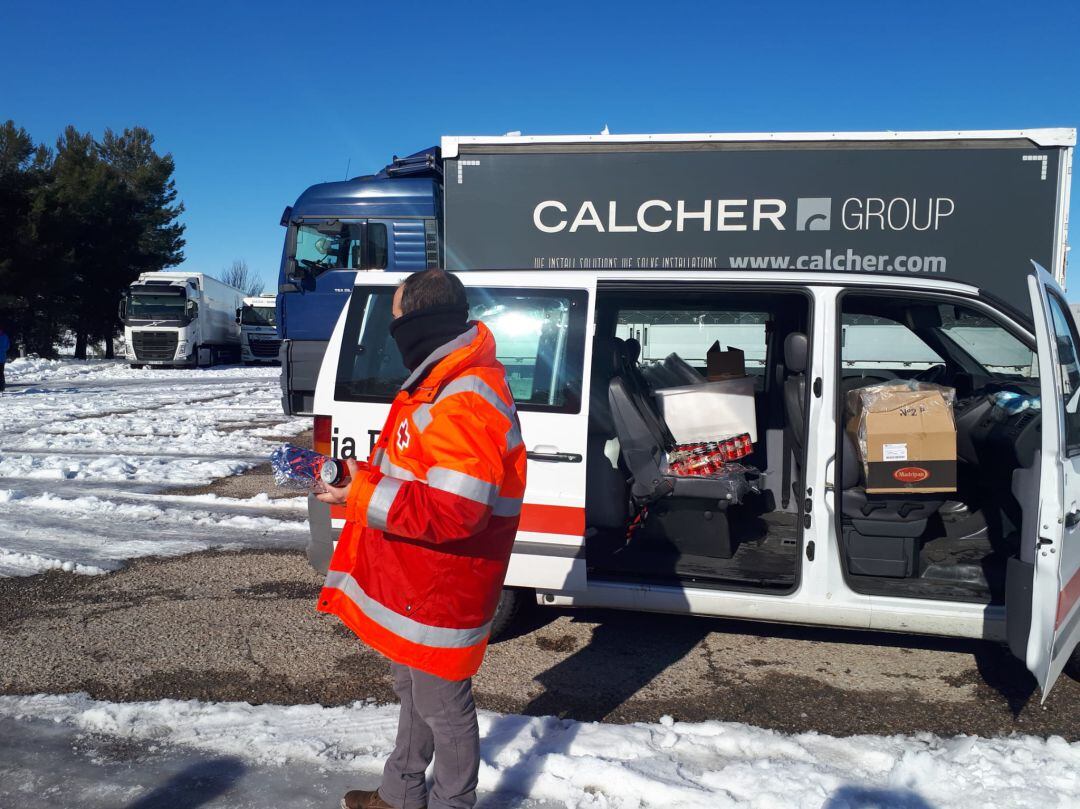 Algunos camioneros estuvieron atrapados durante 3 días