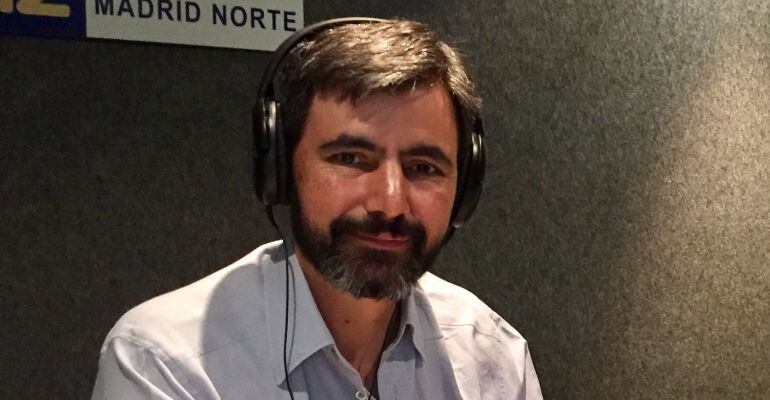 Rubén Holguera, portavoz de Izquierda Independiente en los estudios de SER Madrid Norte