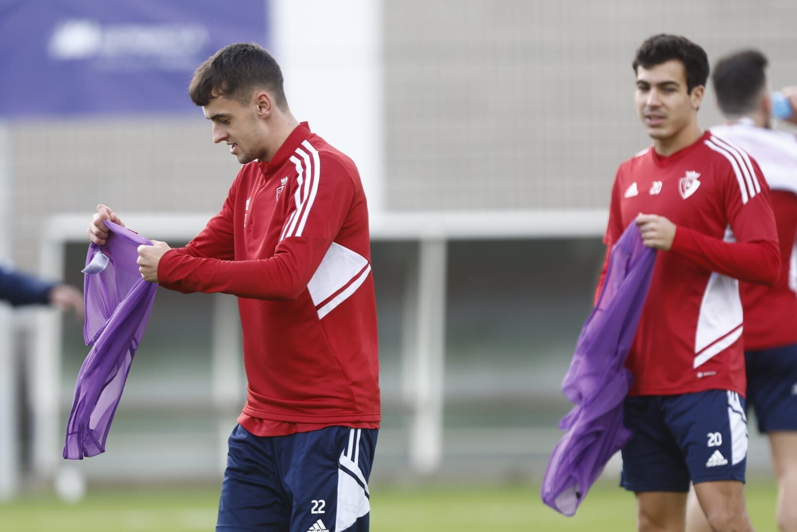 Aimar Oroz y Manu Sánchez de vuelta en Tajonar