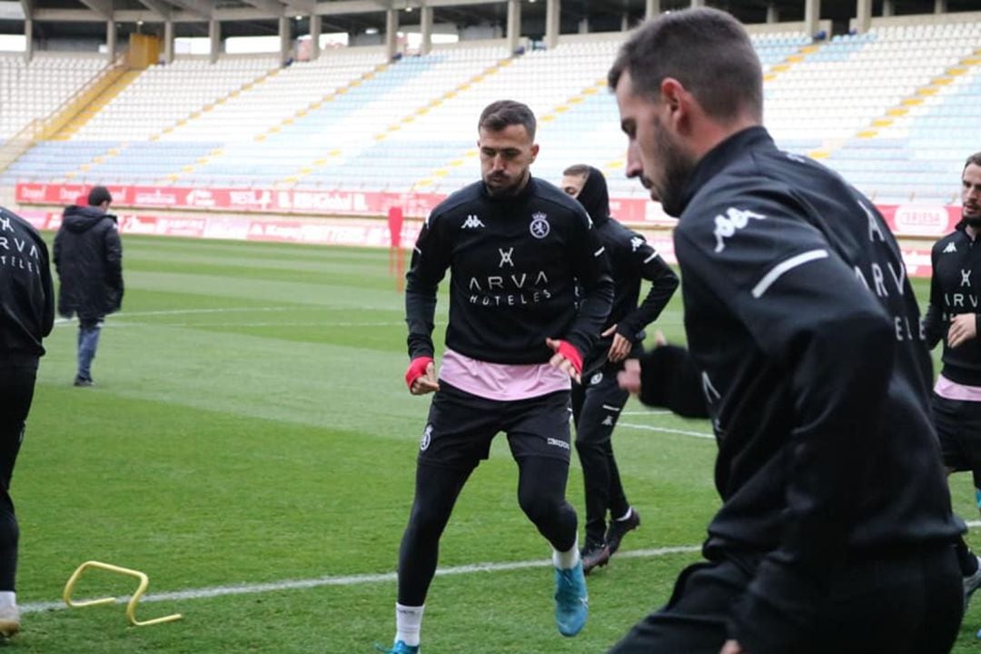 Dioni, durante una sesión de trabajo en el Reino de León
