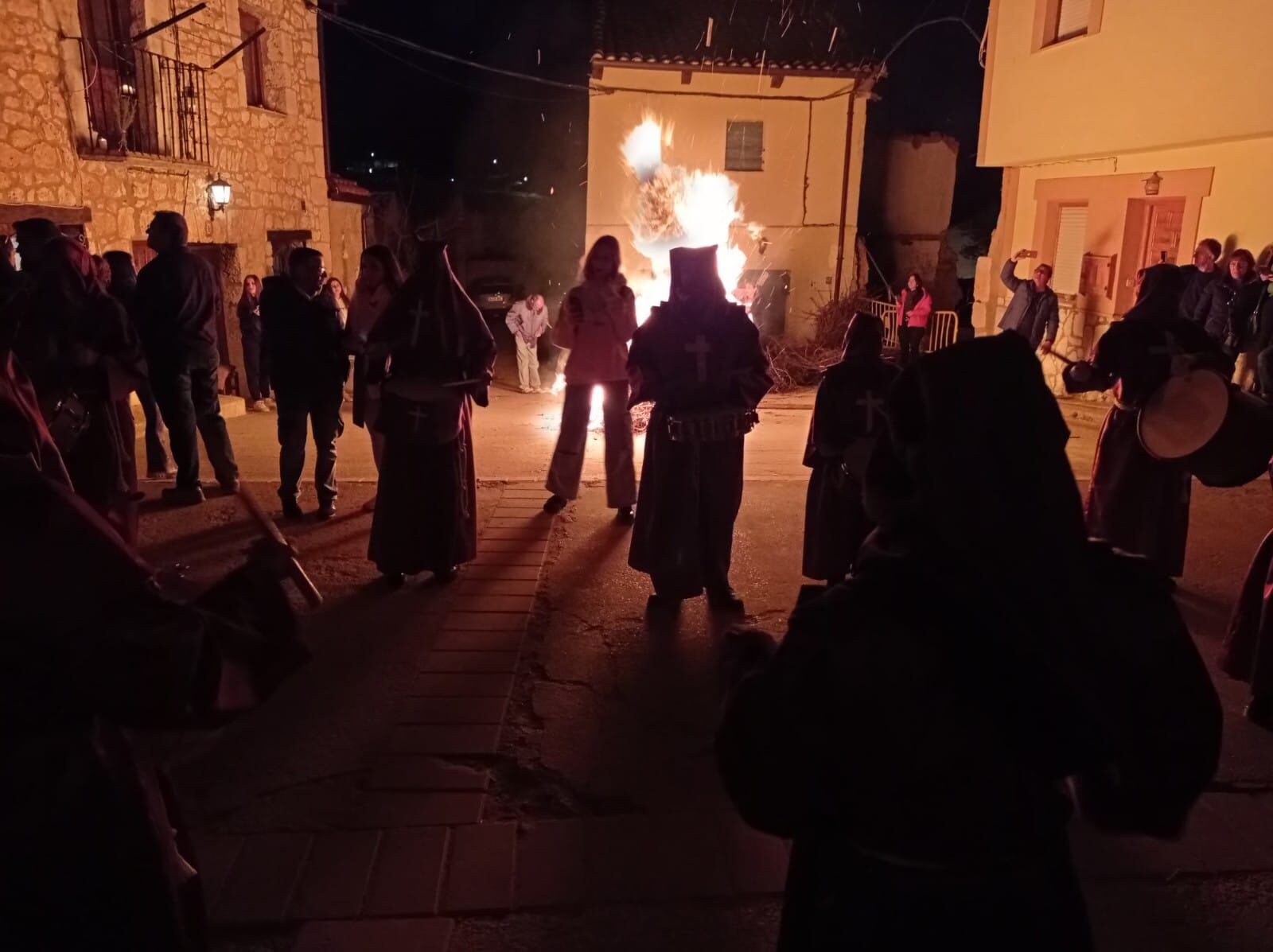 Imagen de la procesión de Jueves Santo en Sotillo de la Ribera