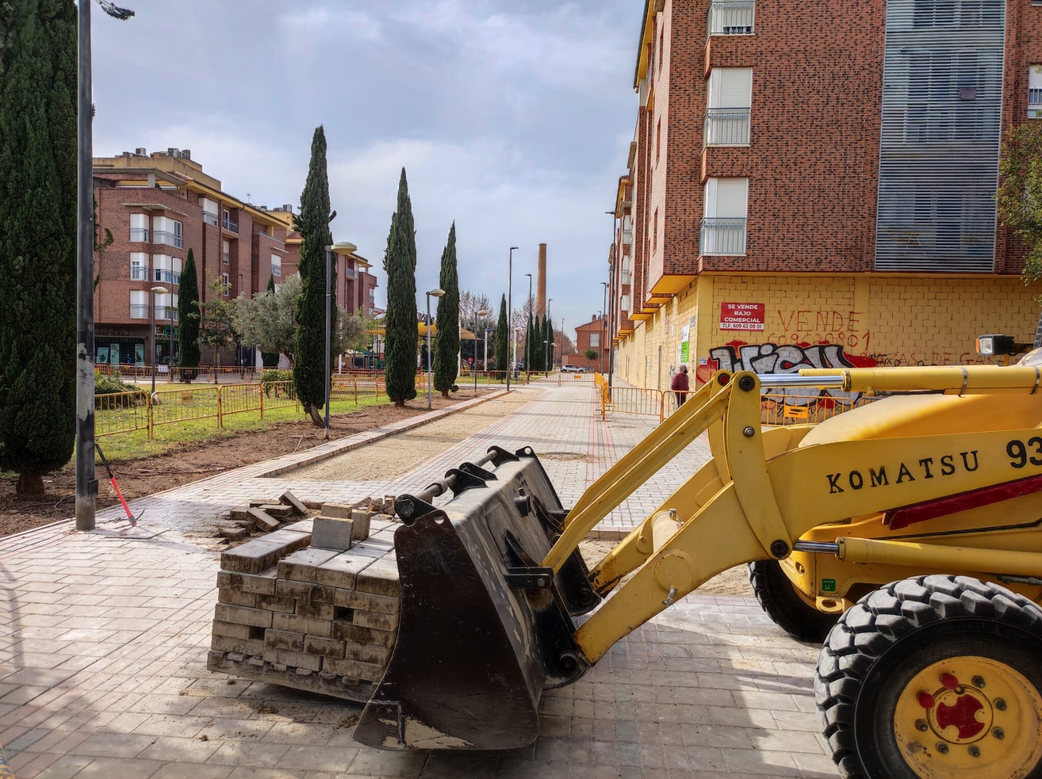 Comienzan las obras para construir la primera plataforma peatonal y ciclista de Alcantarilla