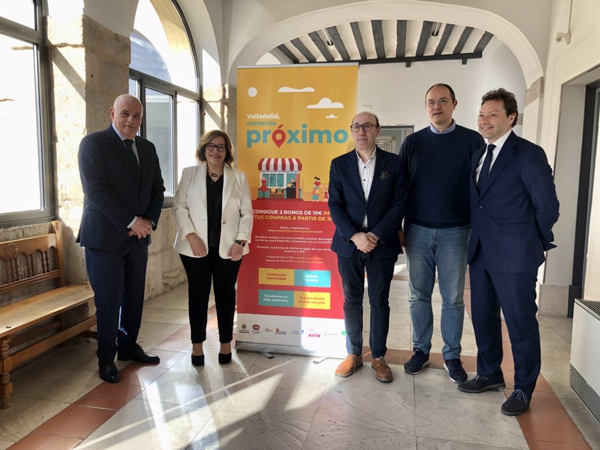 14/03/2023 Presentación de la campaña de primavera del comercio próximo de Valladolid.
POLITICA CASTILLA Y LEÓN ESPAÑA EUROPA VALLADOLID SOCIEDAD
AYUNTAMIENTO DE VALLADOLID
