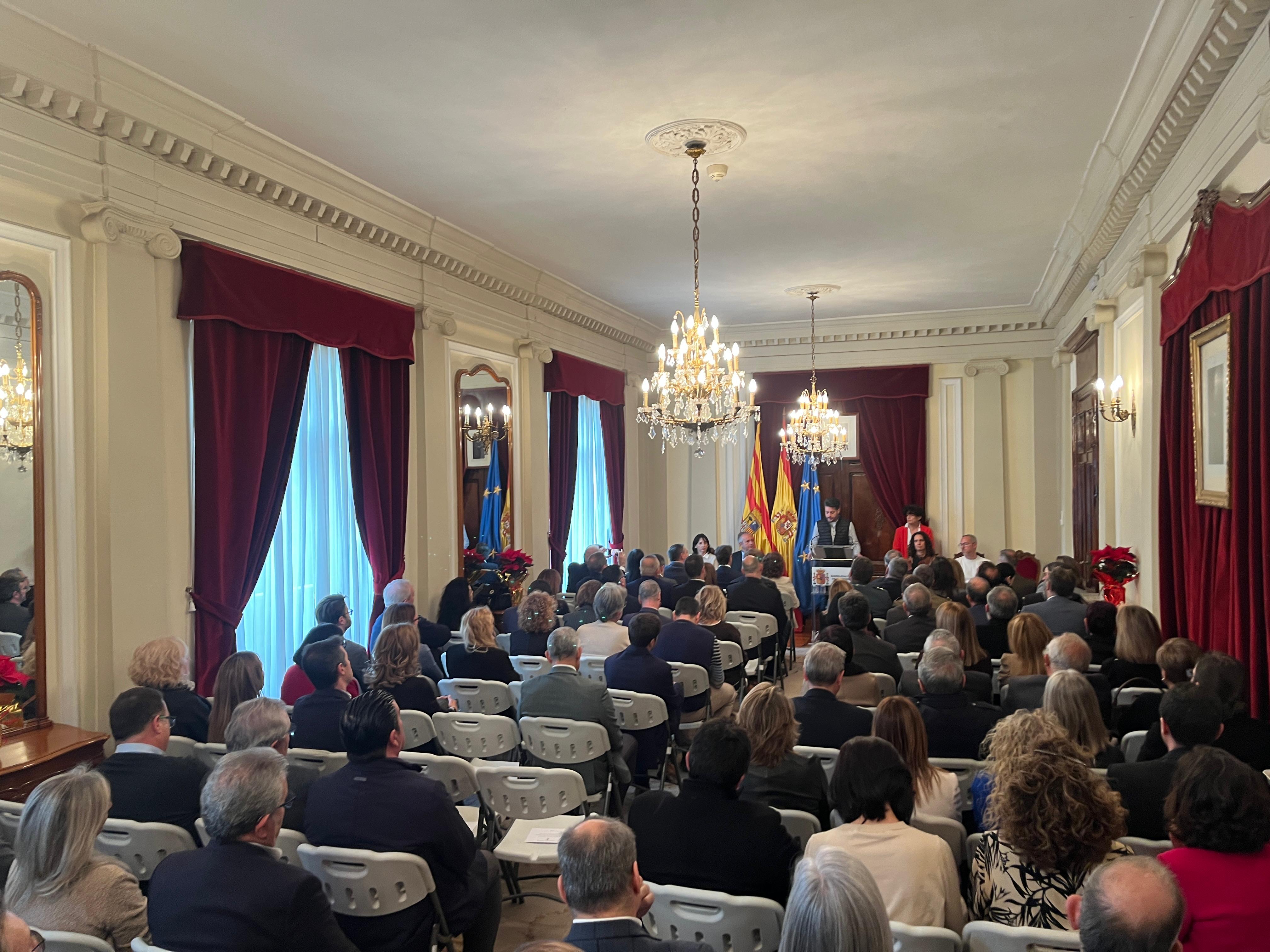 Acto de la Constitución en la Subdelegación del Gobierno en Huesca