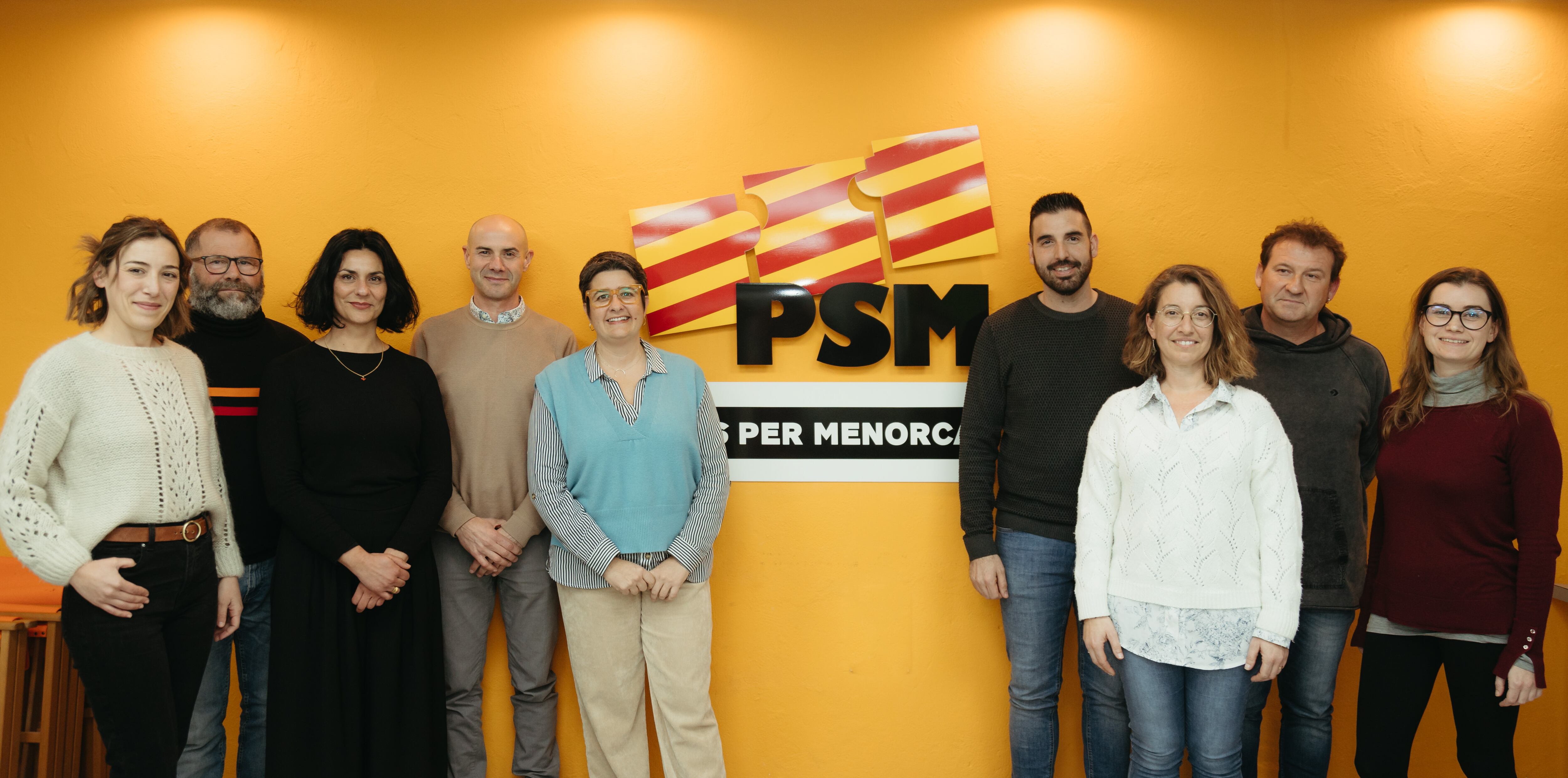 PSM-Més per Menorca presenta a les municipals de Ciutadella una llista amb moltes cares noves.