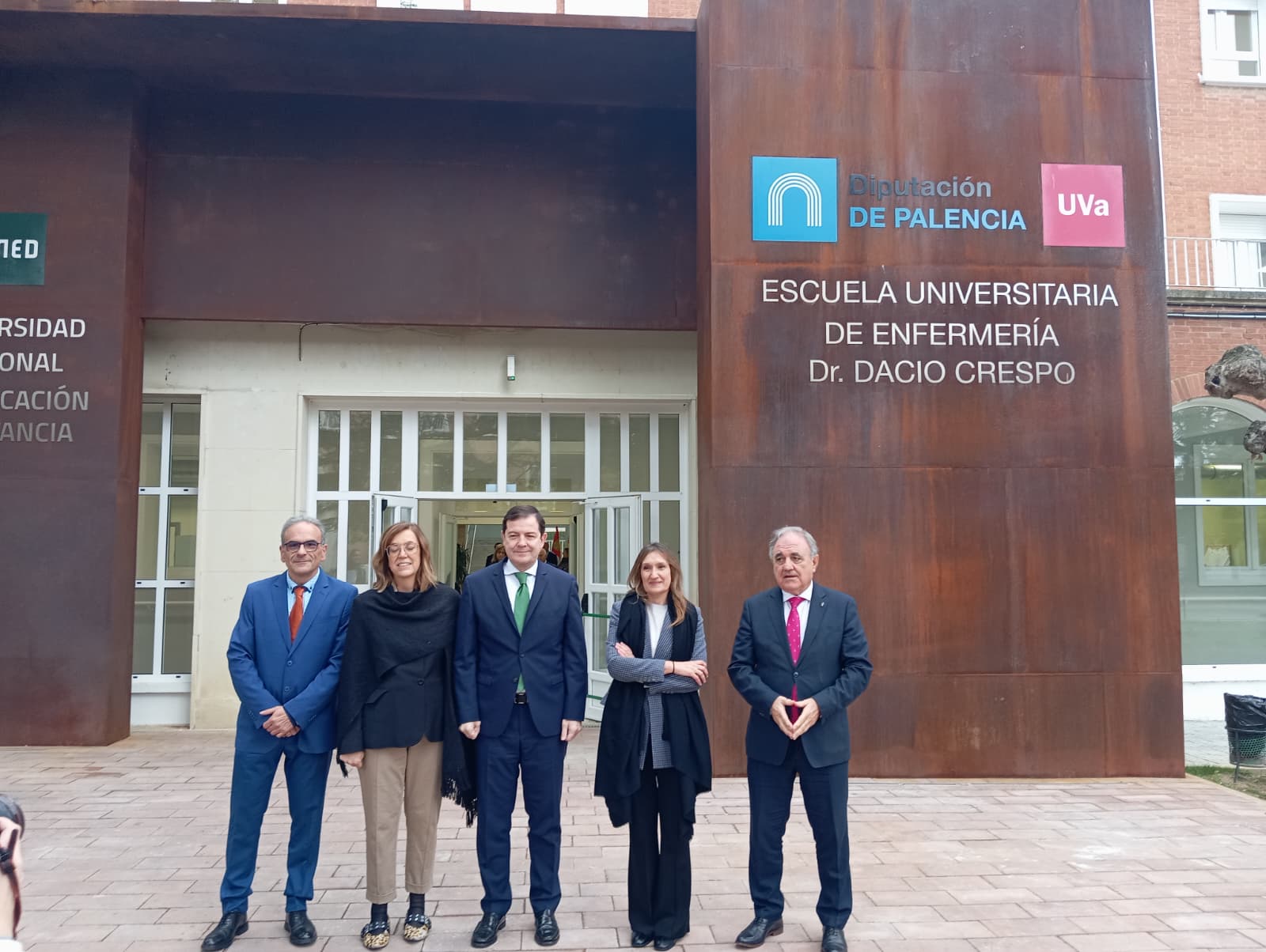 Visita a las nuevas intalaciones de la Escuela de Enfermería Dacio Crespo