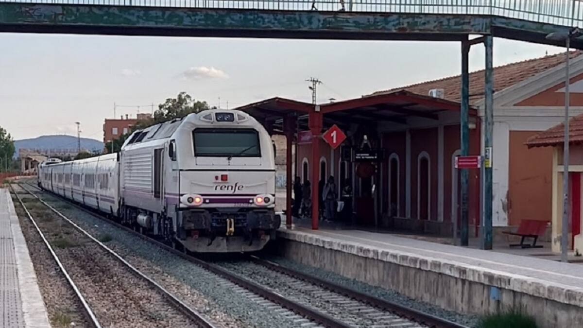 Una mujer muere arrollada por un tren en Callosa de Segura (Alicante)