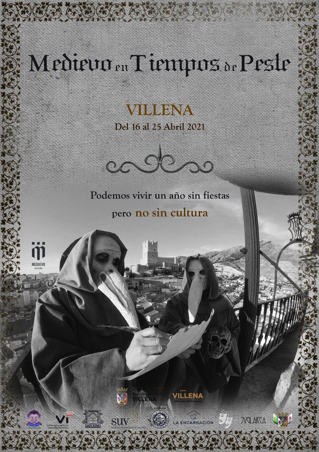 cartel de las actividades previstas 