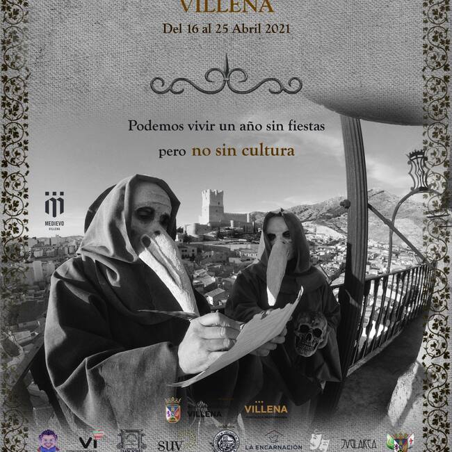 cartel de las actividades previstas