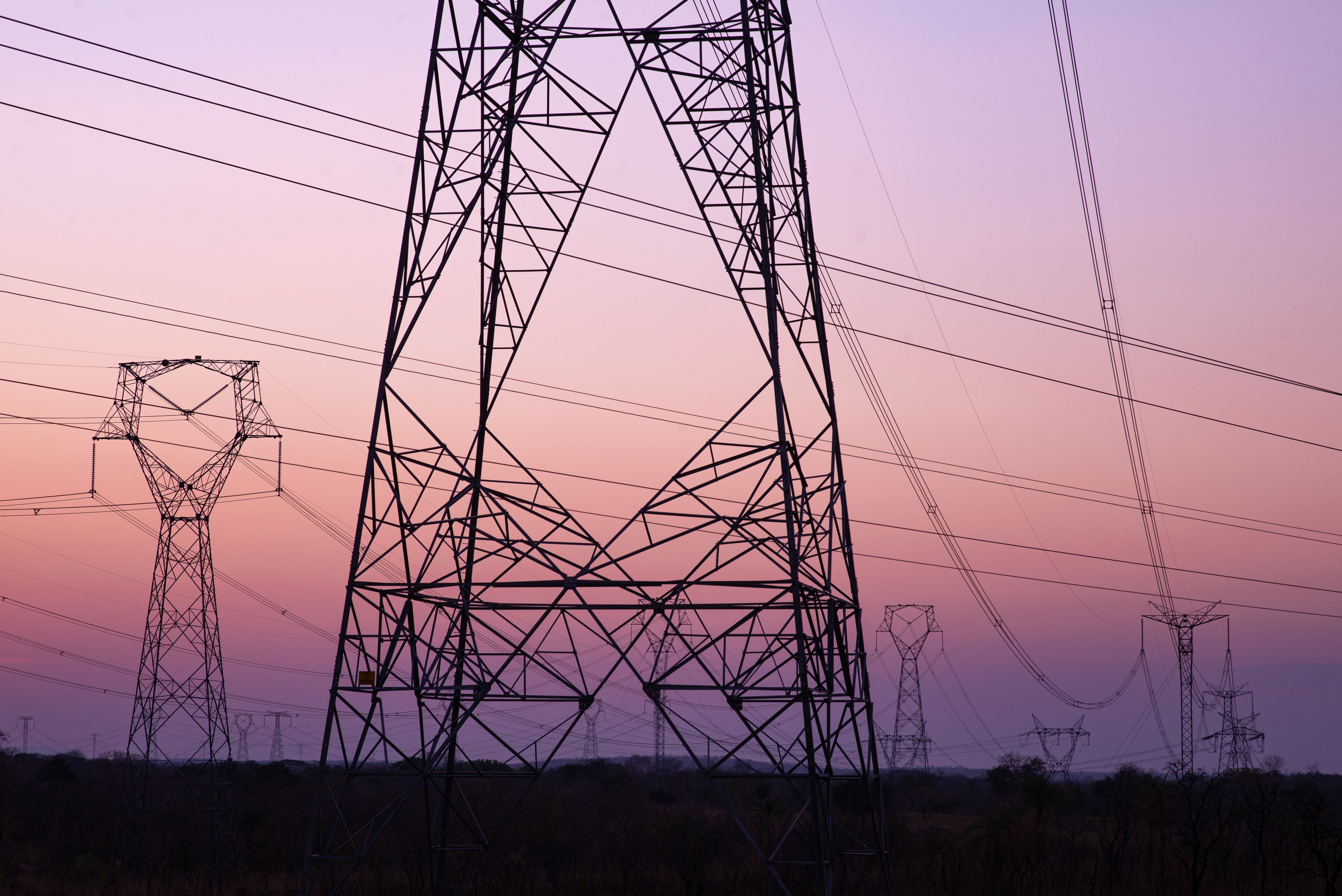 Also known as an electricity pylon or simply a pylon in British English and as a hydro tower in Canadian English, is a tall structure, usually a steel lattice tower, used to support an overhead power line.