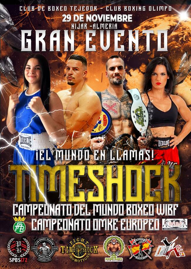 Cartel del evento Europa en Llamas.