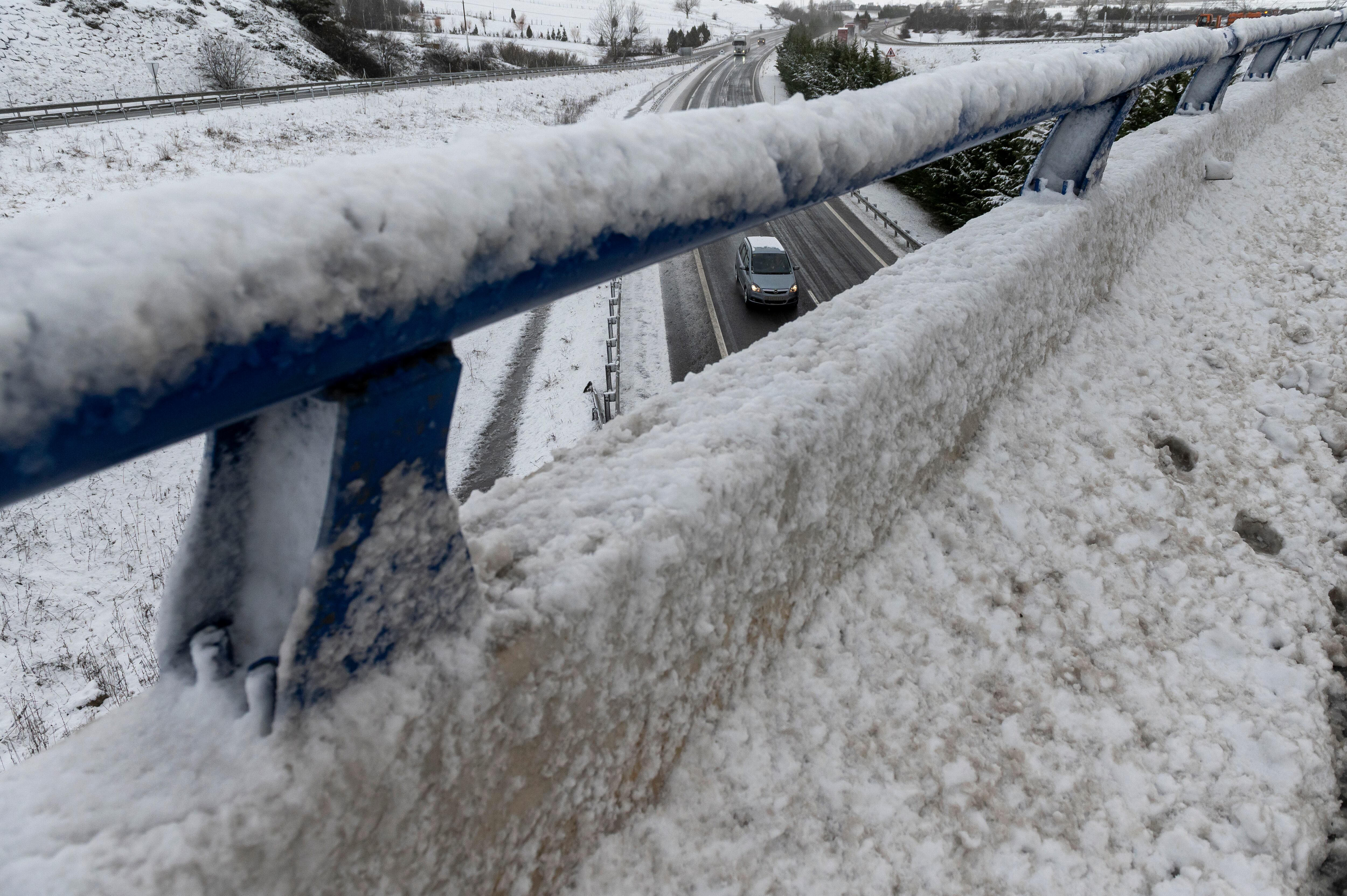 Imagen de archivo | Nieve en Cantabria