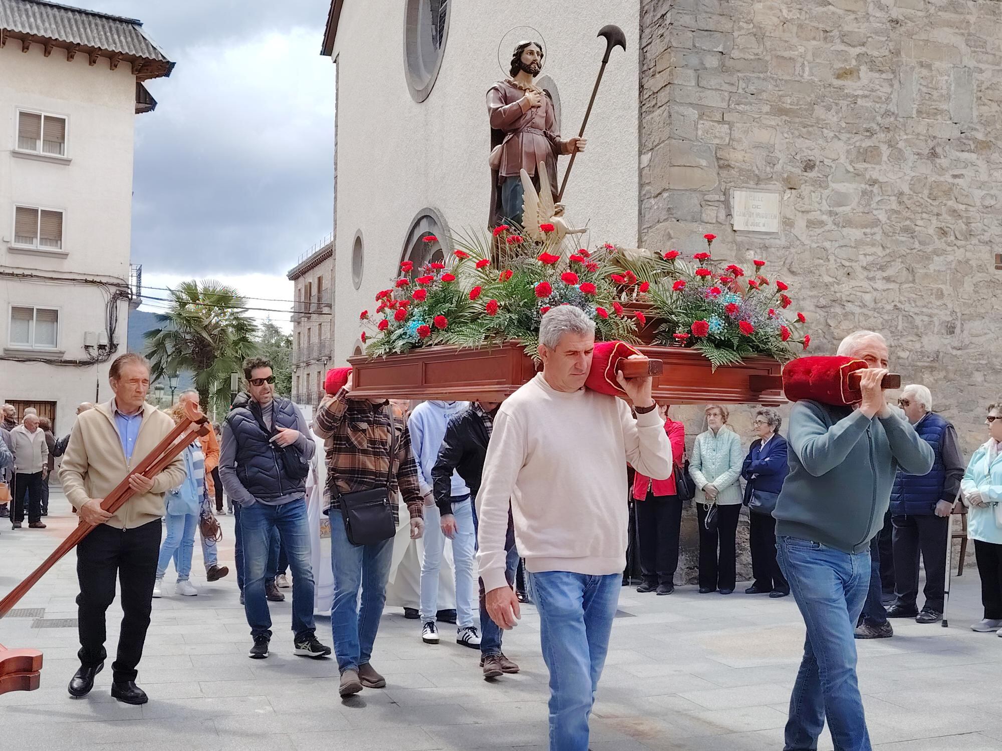 Procesión de San Isidro Labrador en Jaca