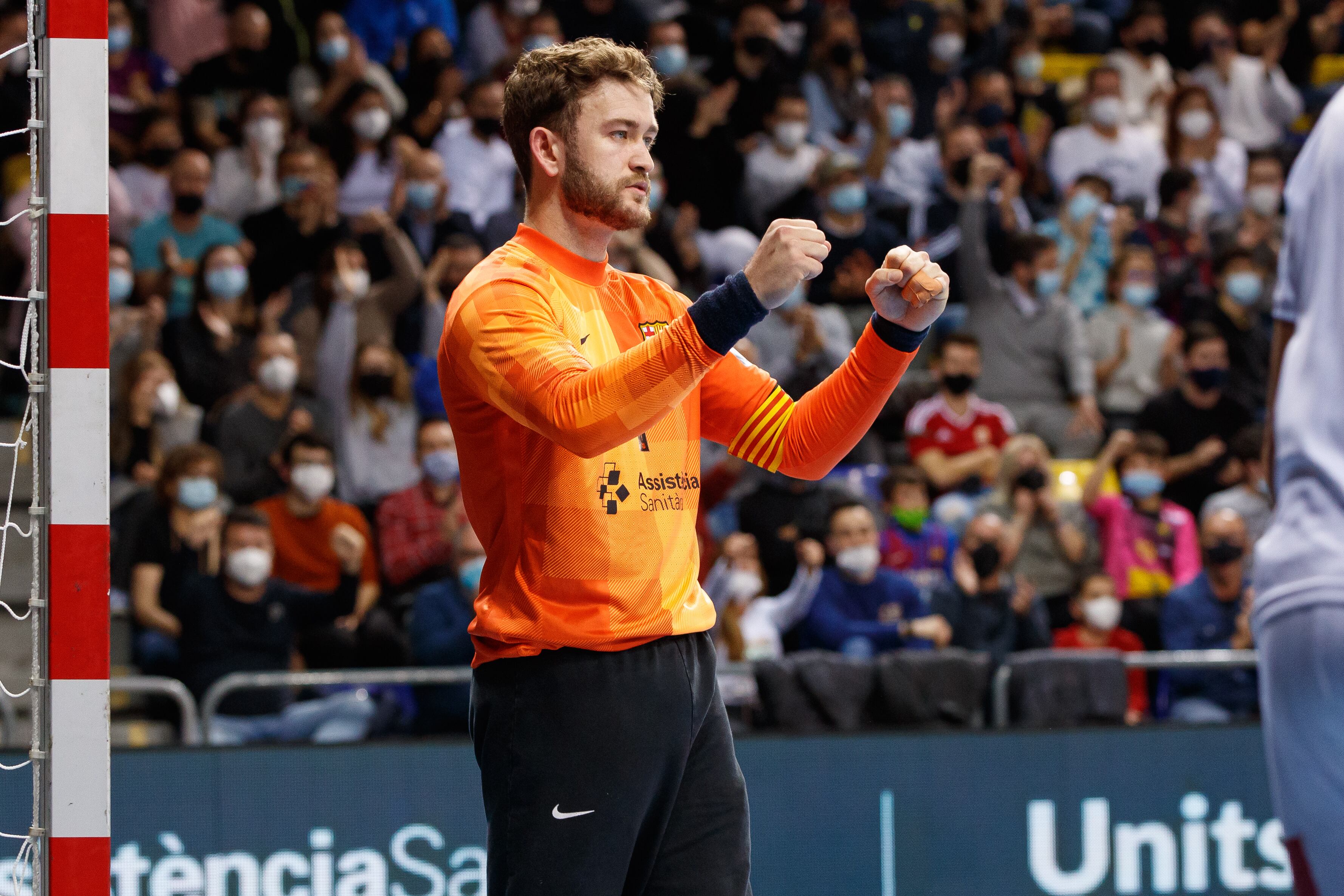 Gonzalo Pérez de Vargas, jugador de FC Barcelona d&#039;handbol