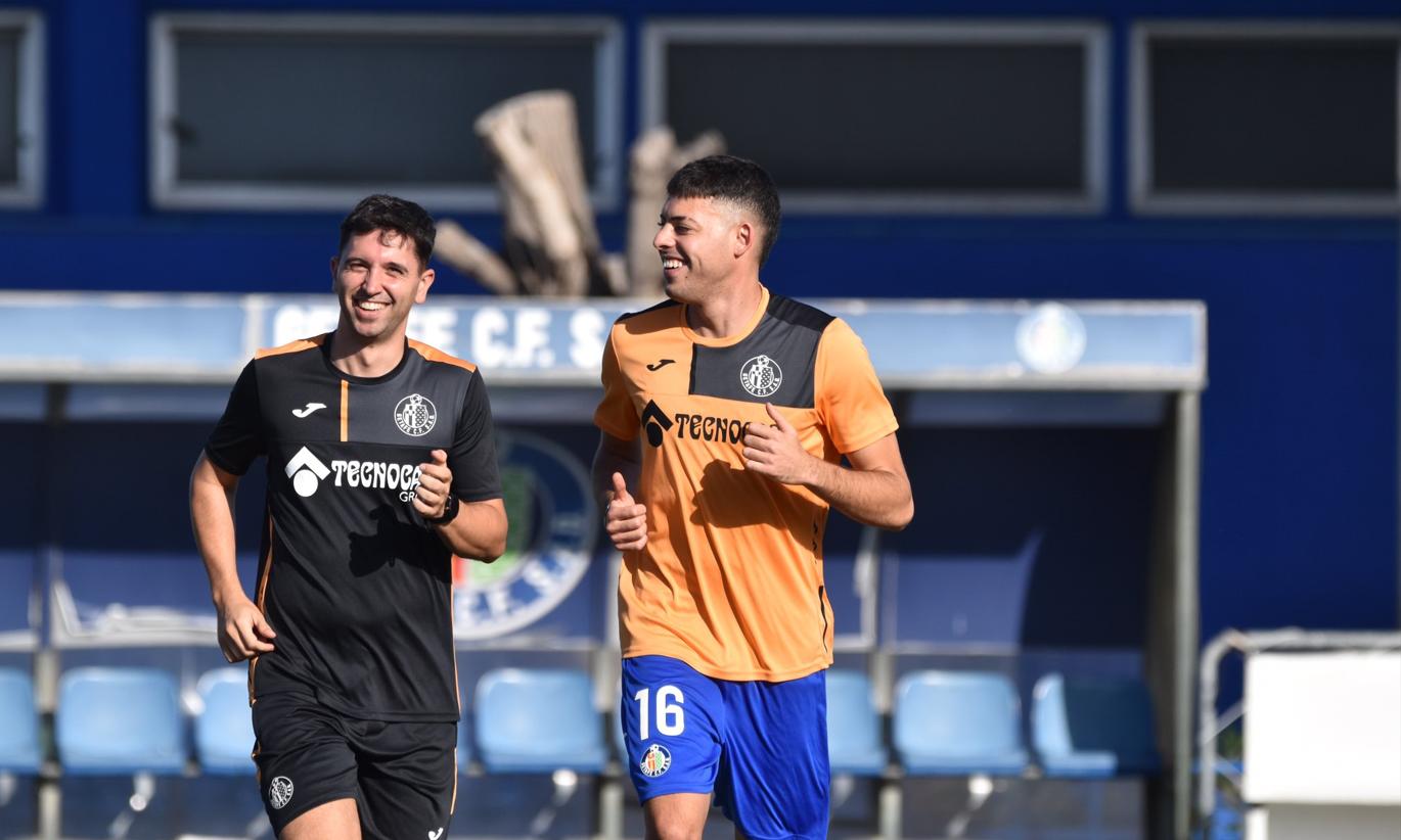 Charaf durante su etapa en el Getafe