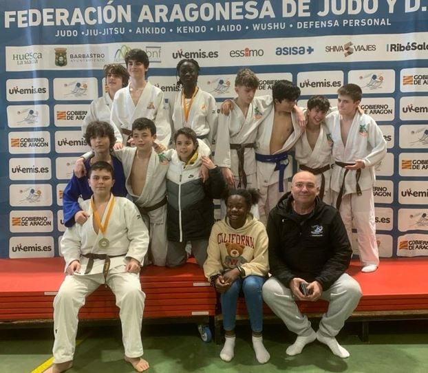 Infantiles Club Judo Barbastro