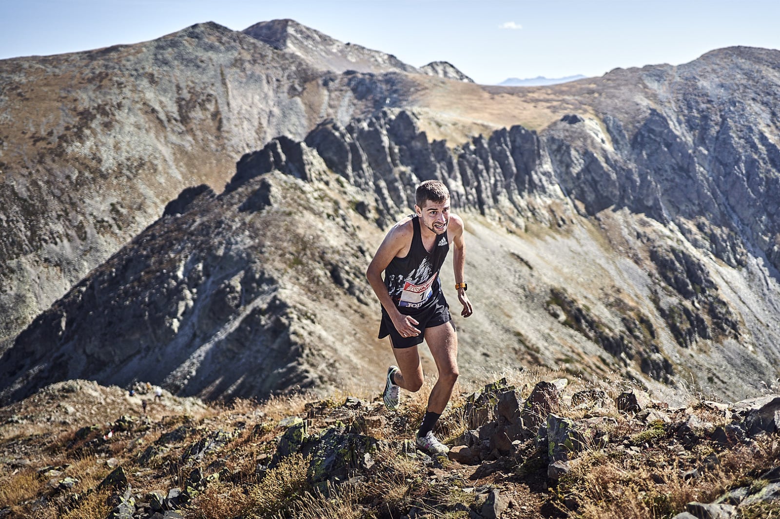 Daniel Osanz en una adición anterior de la prueba en la Montaña Palentina