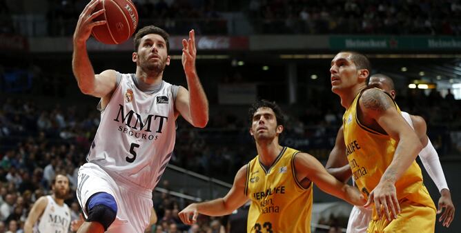 El Madrid pudo con el Herbalife Gran Canaria