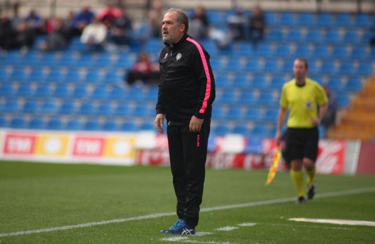 El entrenador del Hércules, Josip Visnjic 