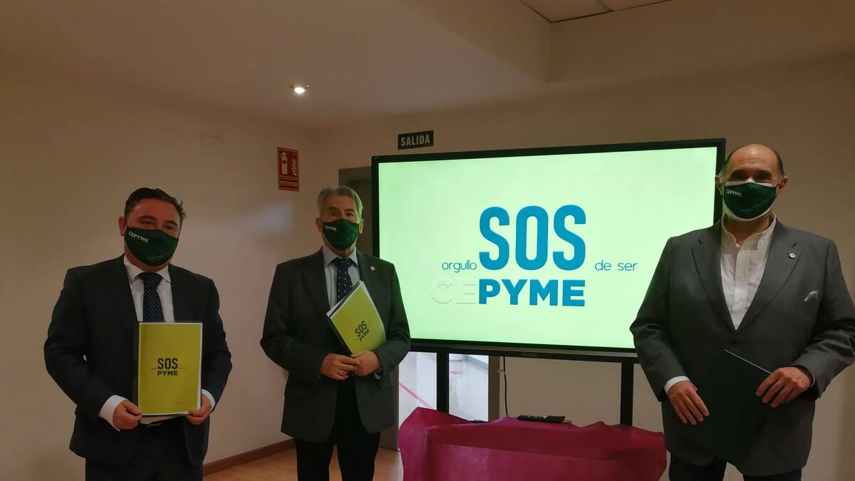 CEPYME Aragón alza la voz por las pequeñas empresas al grito de "SOS PYME"
