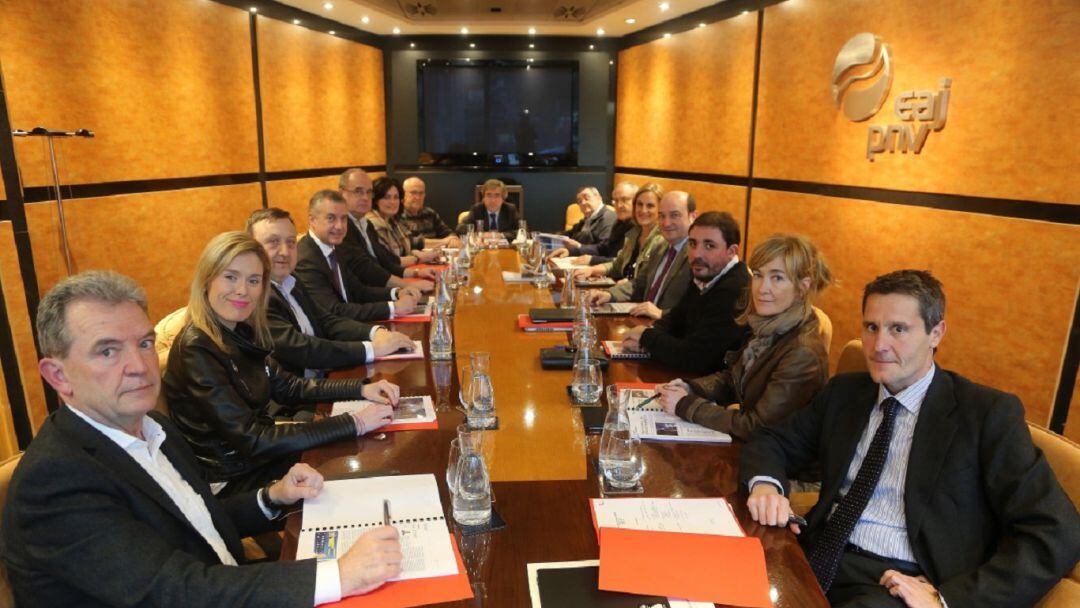 Imagen de archivo de una reunión del EBB