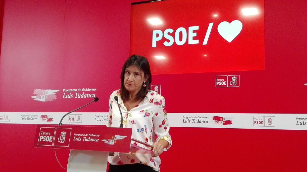 Ana Sanchez, Secretaria de Organización del PSOE de Castilla y León