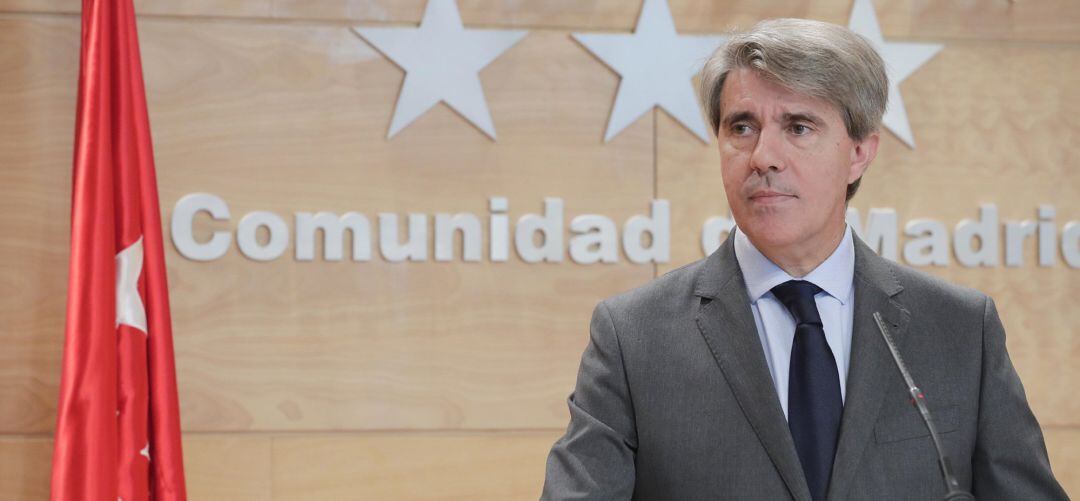 El presidente de la Comunidad de Madrid, Ángel Garrido