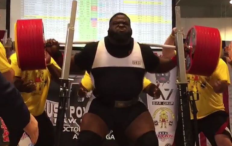 Ray Williams levanta 456 kilos