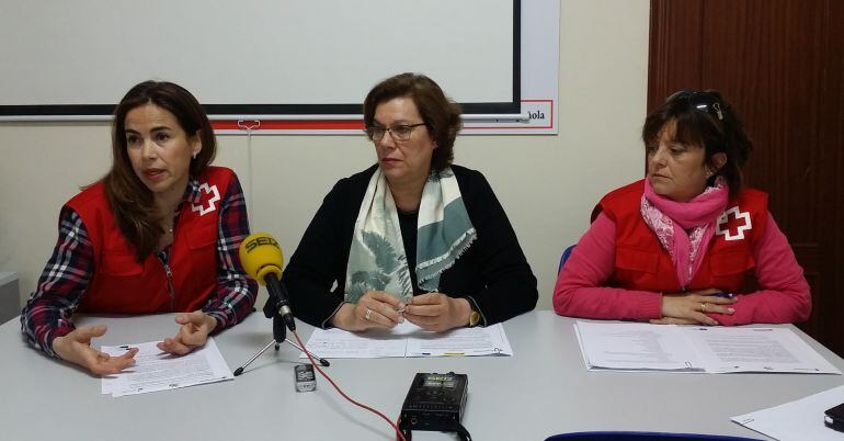 Marián Bielva, María Eugenia Bouzas y Gema Sainz