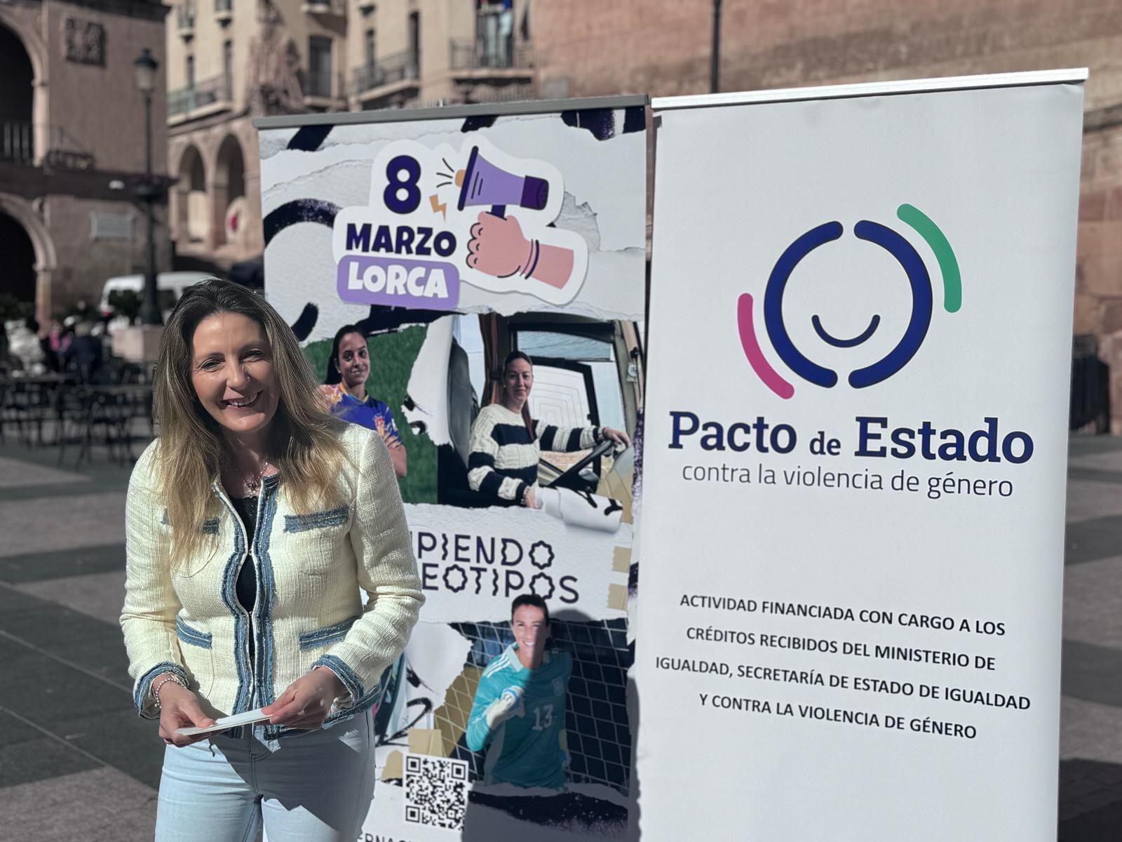 José Antonio Sansegundo, Elisa Campoy y el IES San Juan Bosco premiados por el Ayuntamiento de Lorca por su contribución a favor de la igualdad