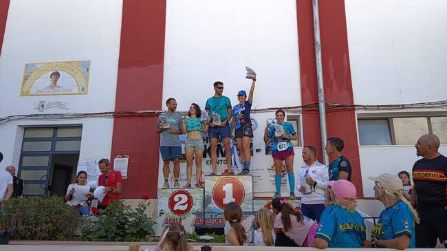 Vanesa Perea sube al cajón del podio