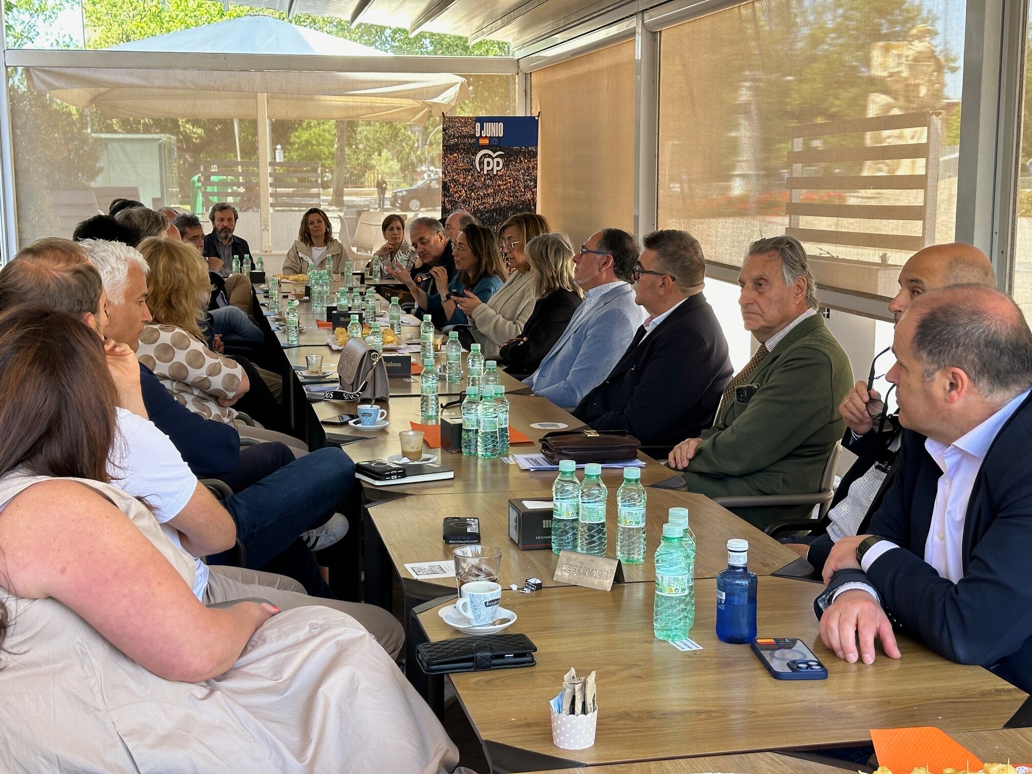 Encuentro del PP con autónomos en Palencia