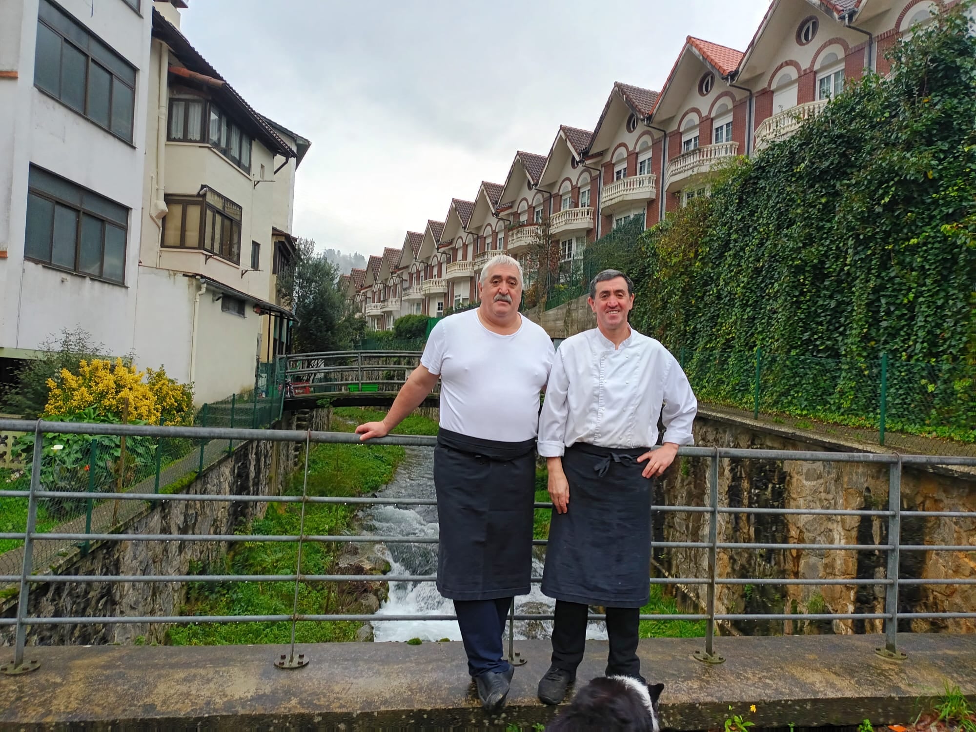 Juan Mari y Asier, responsables del &#039;Restaurante Landa&#039; de Mendaro