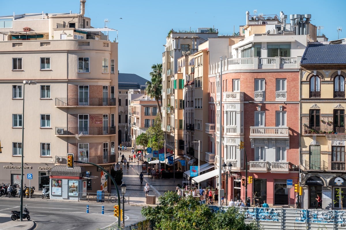 Viviendas del distrito centro de Málaga