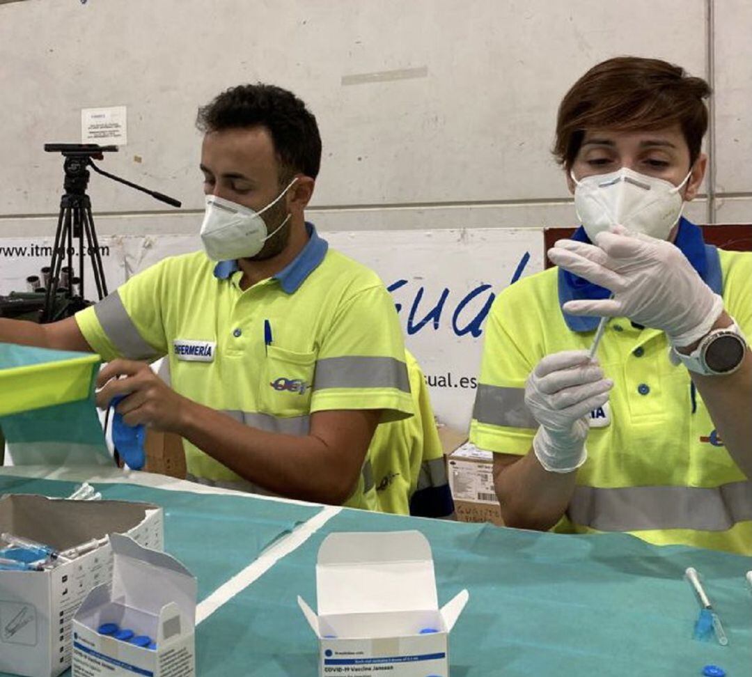 Murcia y Lorca vacunan este fin de semana a los mayores de 70 a 79 años