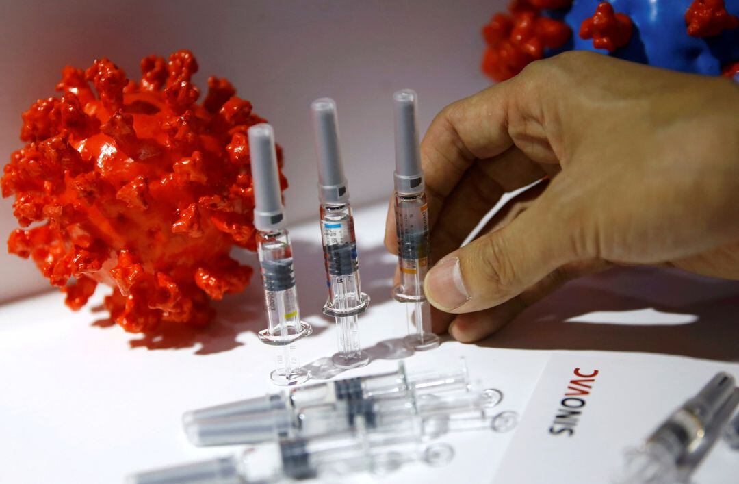 Una de las vacunas del COVID-19 candidatas en China.