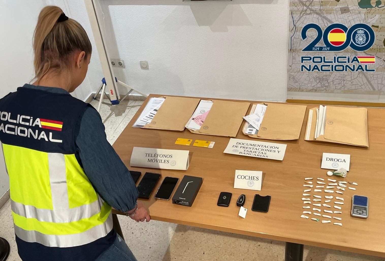 Fotografía de la operación policial en Torrent