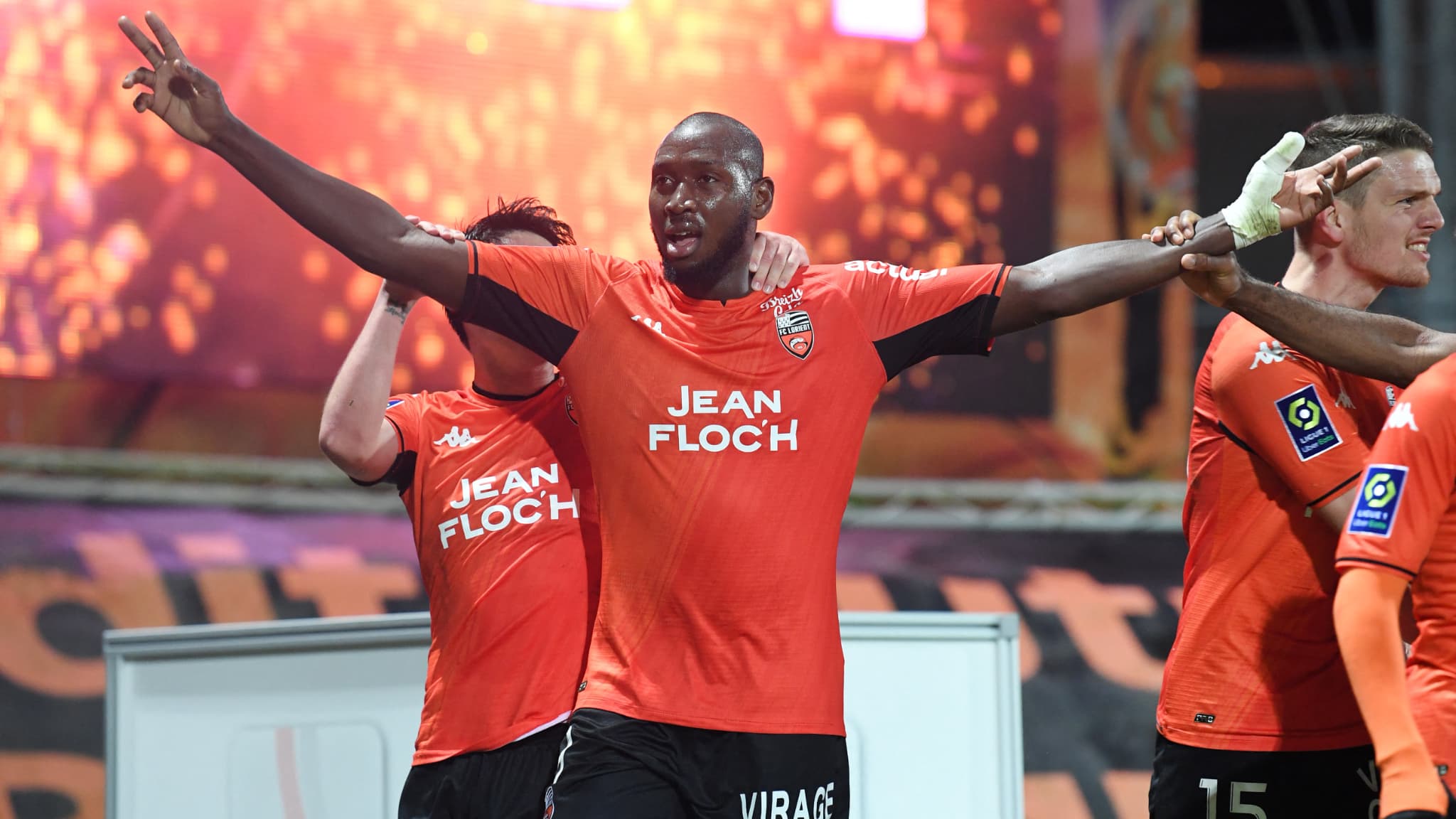 Ibrahima Koné pertenece al Lorient, de la Primera División de Francia.