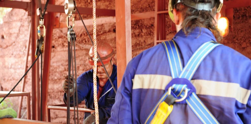 Trabajadores de la construcción