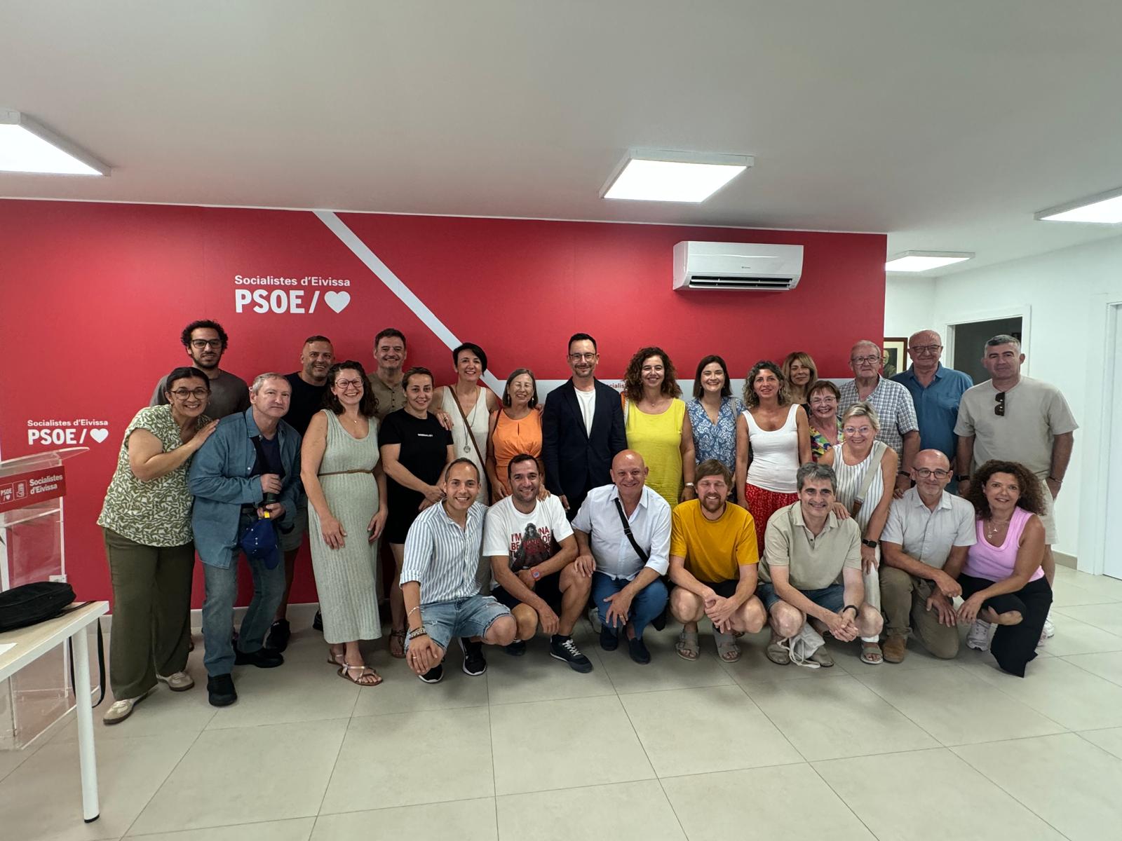 Ejecutiva de los socialistas de Ibiza (PSOE)