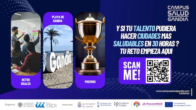 Gandia acoge la cuarta edición del Hackathon Universitario centrado en ciudades saludables