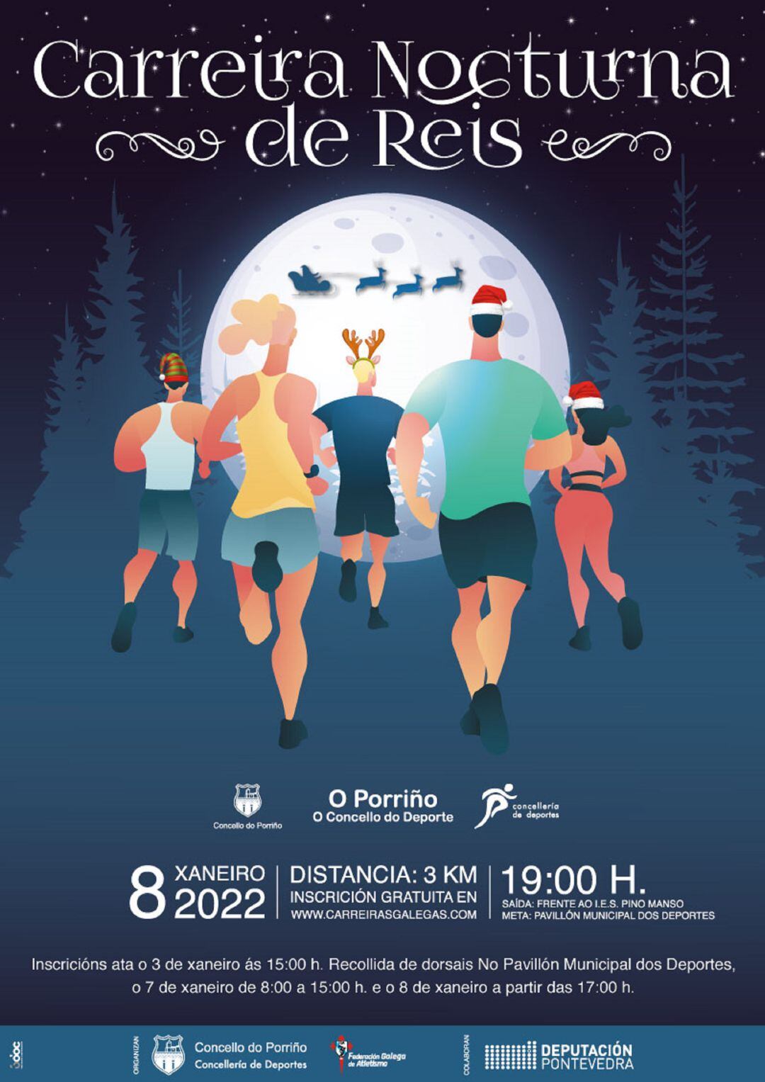 Carrera nocturna O Porriño