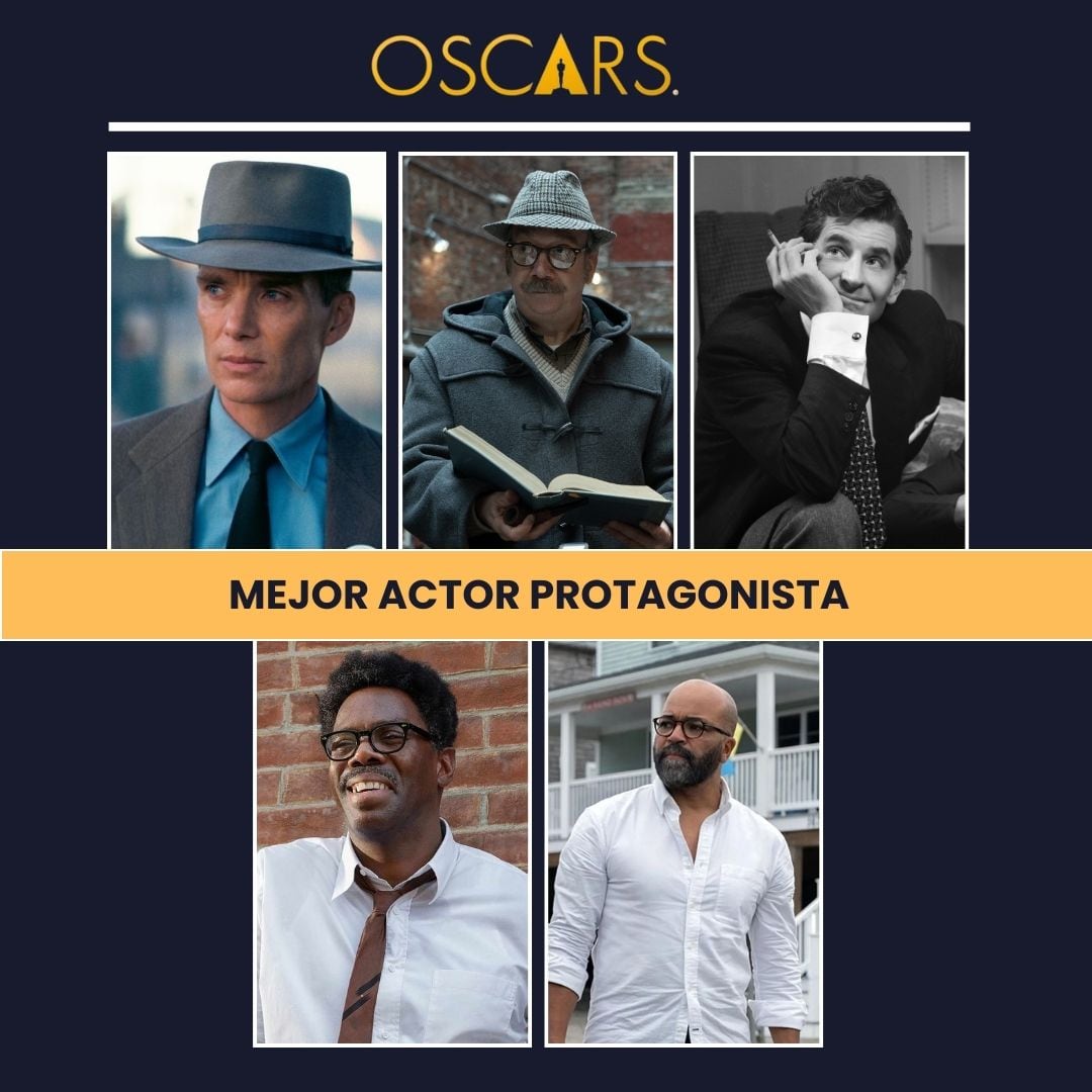 Nominados a mejor actor protagonista en los Oscar