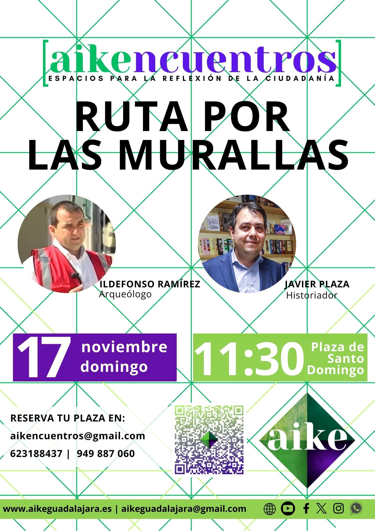 Cartel Aikencuentro Murallas