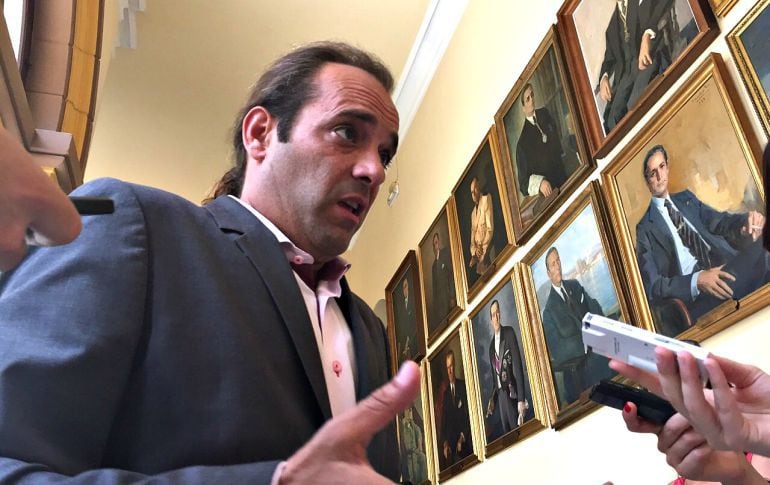 Juan Cassá, portavoz de Ciudadanos, en una imagen de archivo