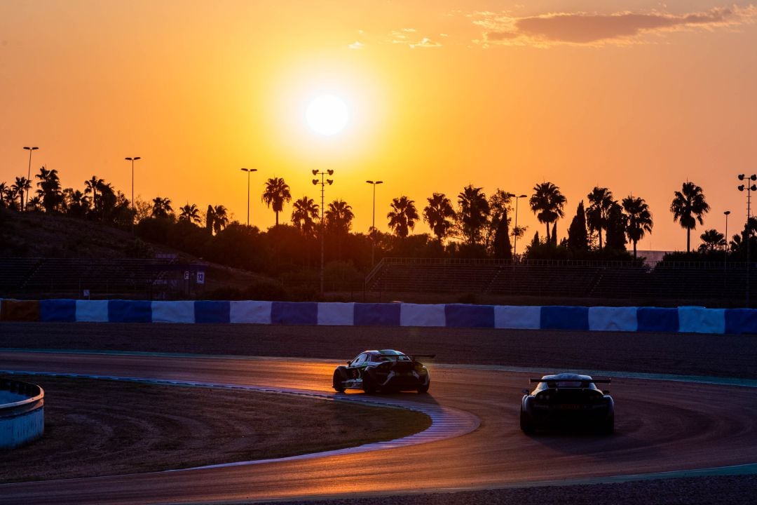 Imagen de la última carrera disputada en Jerez