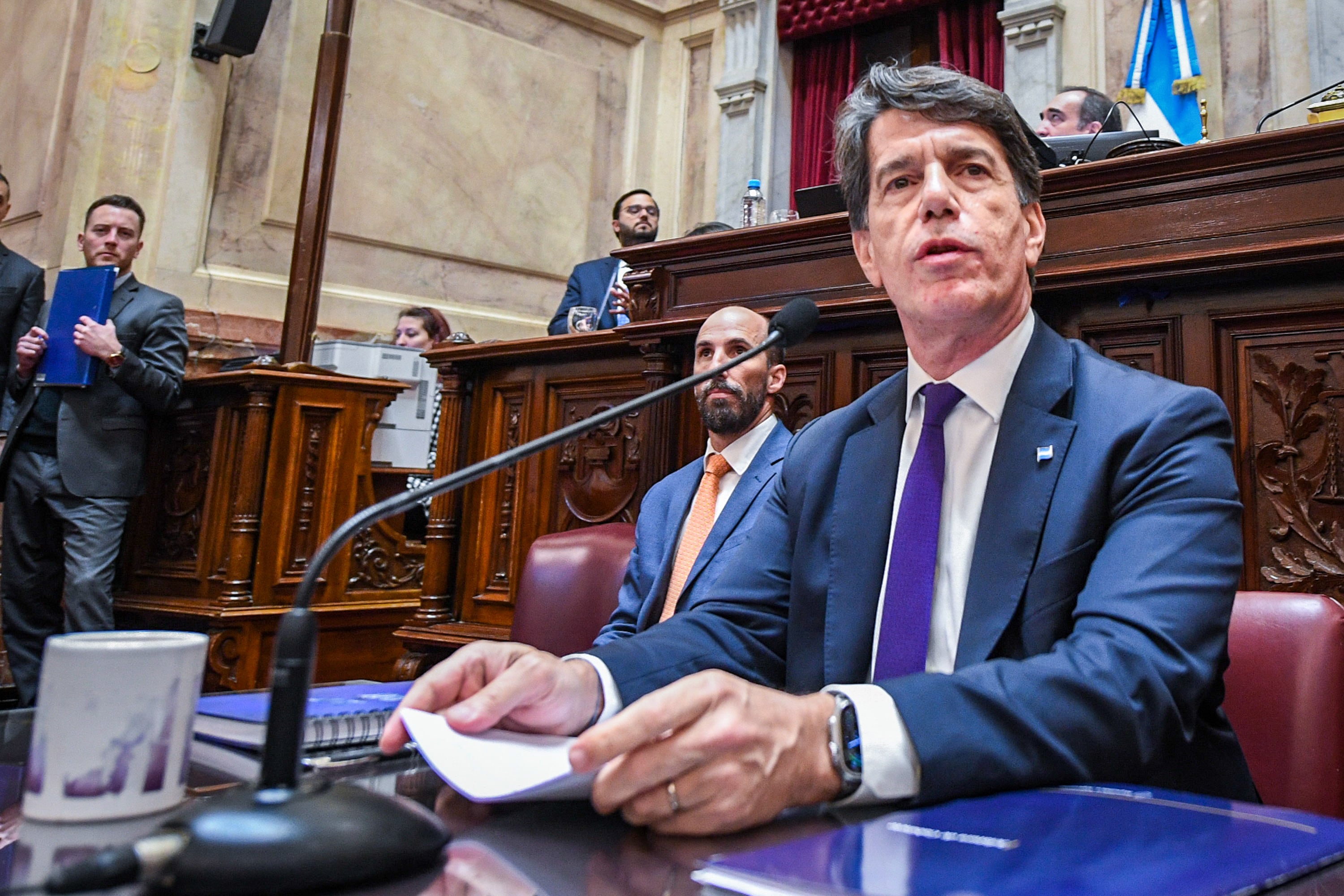 El anterior jefe de gabinete del Ejecutivo de Javier Milei, Nicolás Posse.