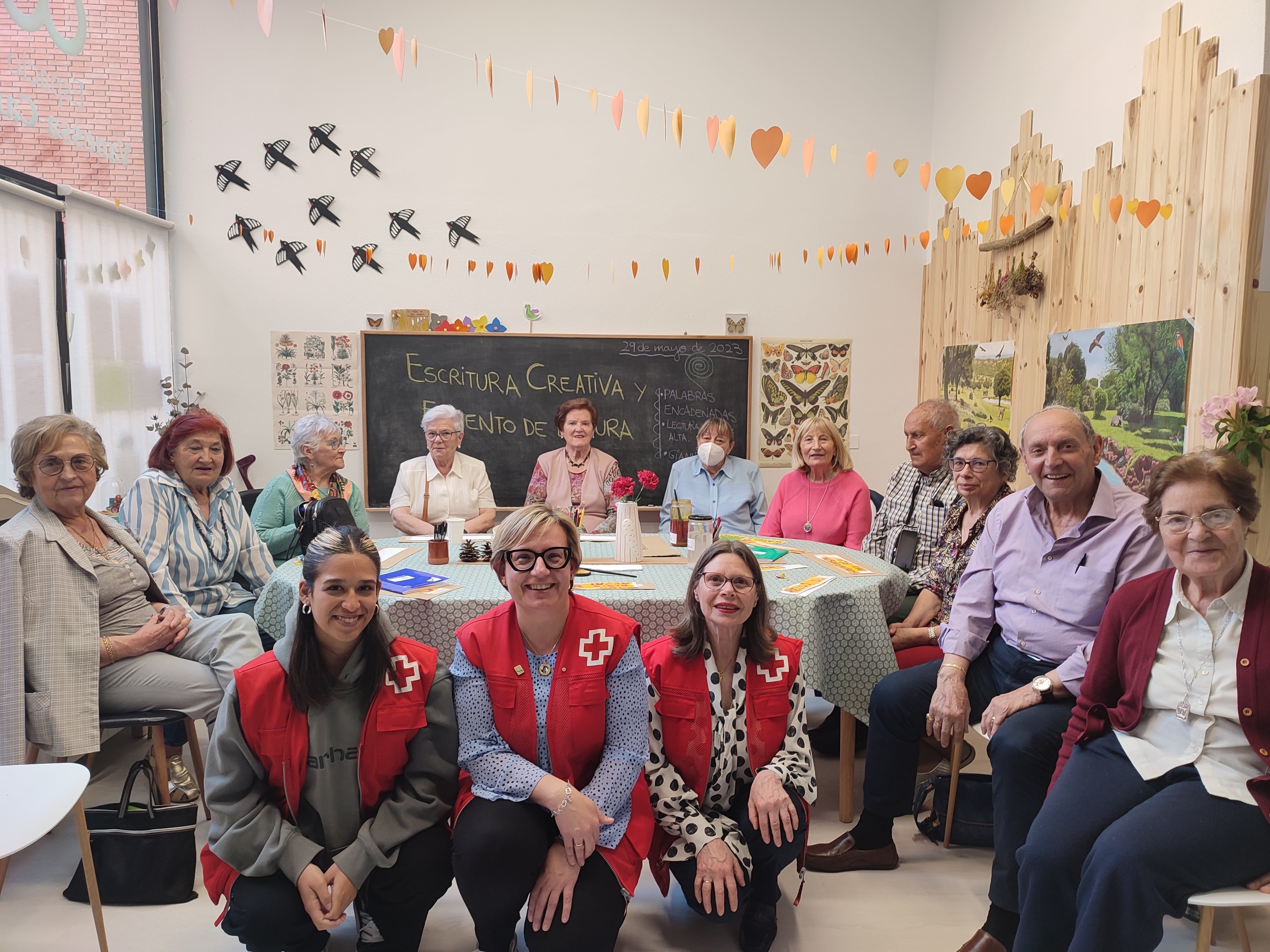 Cruz Roja en Palencia ha atendido en 2023 a 889 personas mayores y cuidadoras